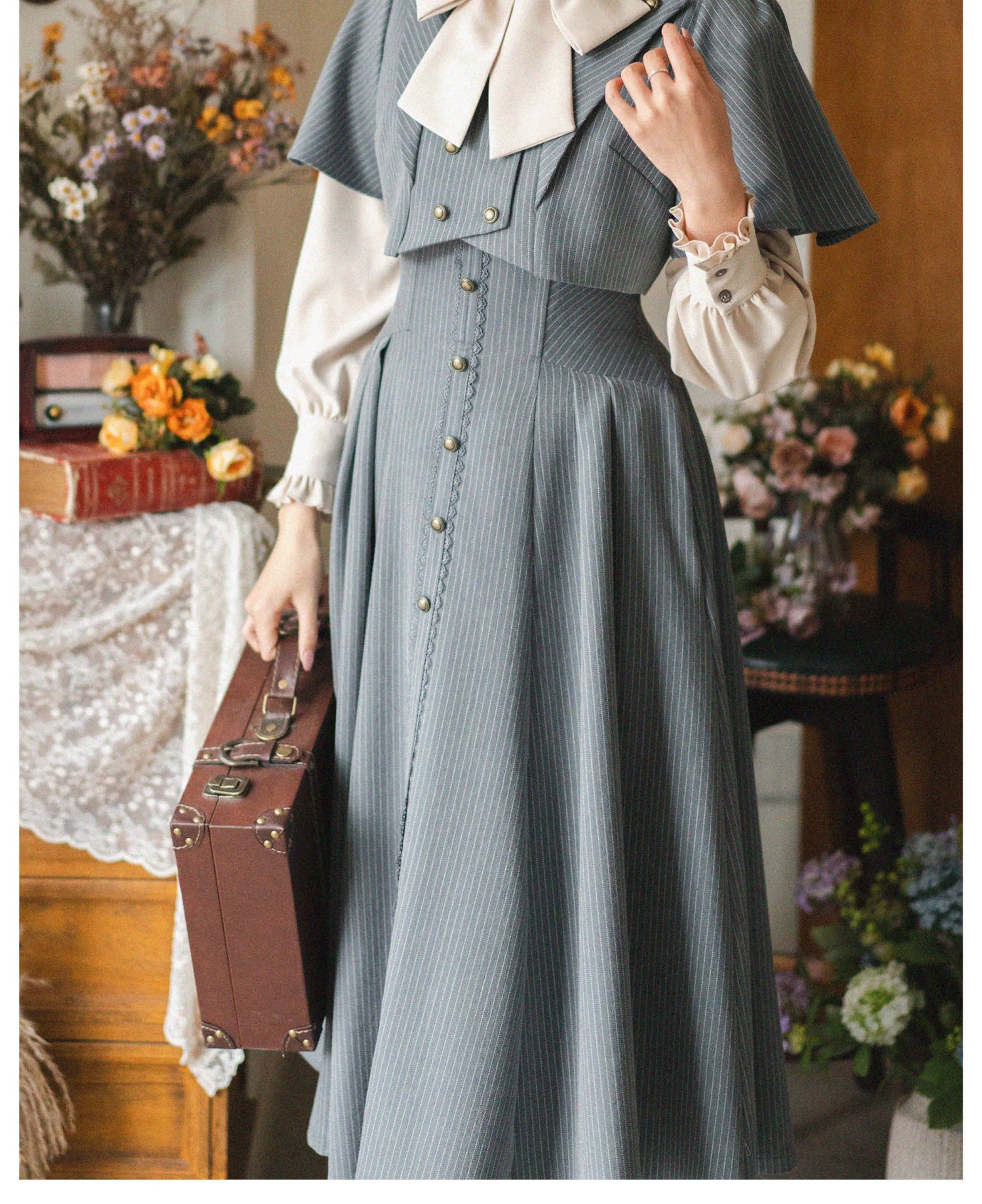 Forest Wardrobe - Forest Stationery - Classic Lolita SK Suit With Shirt And Coat