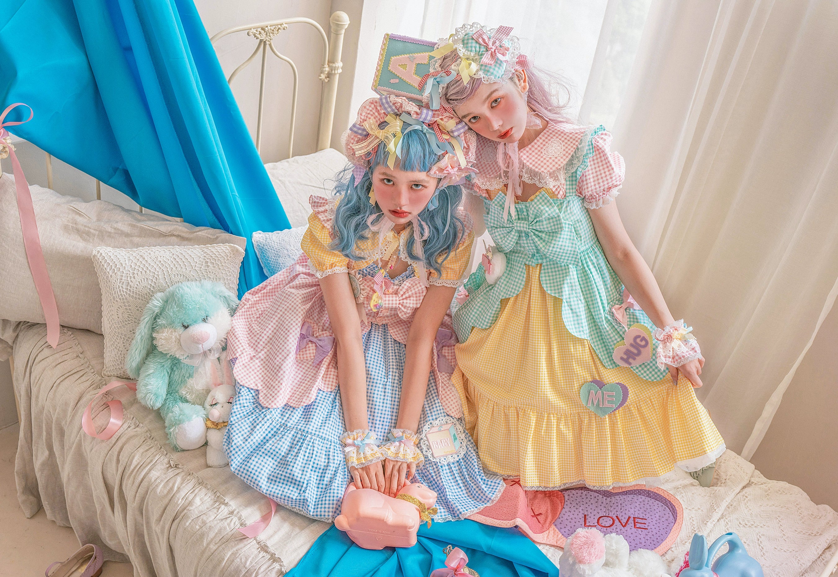 (BFM)Fluff Mollie~Bean Breakfast~Sweet Lolita Overskirt Daily Daily Petaled Skirt 33148:407488