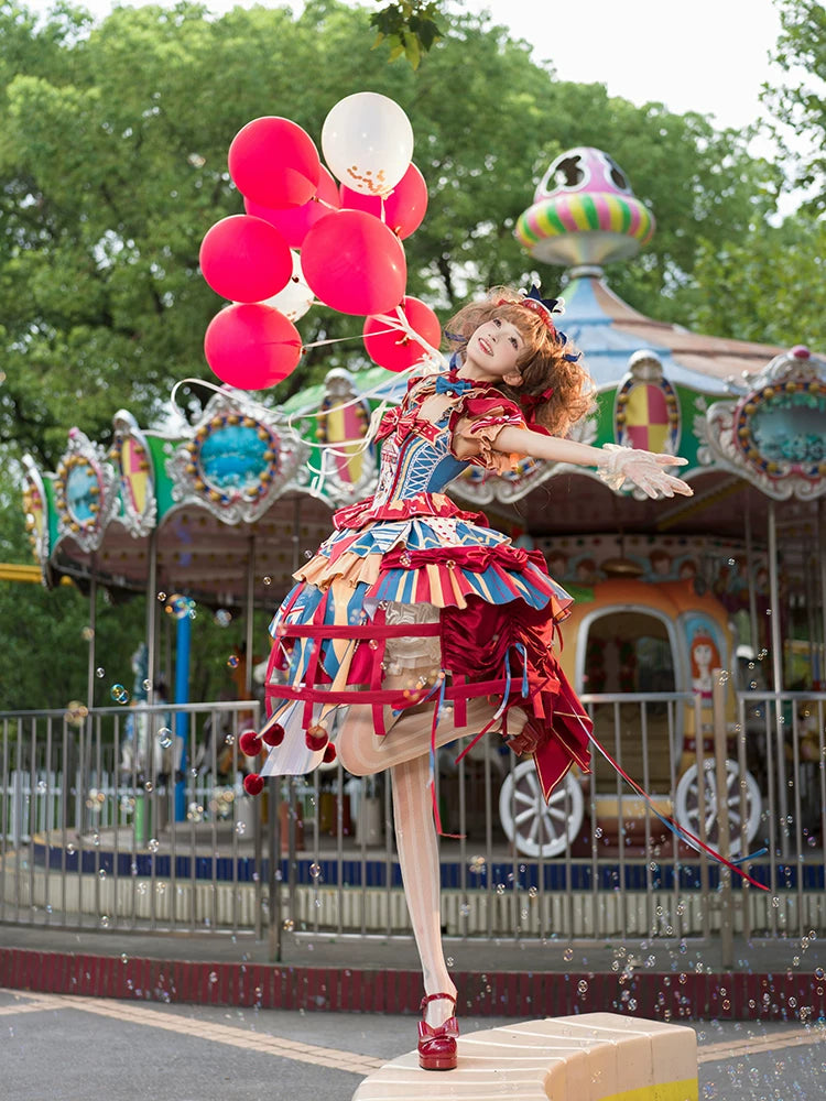 Circus Fairy Tale Opener - Doll-like Lolita Bowknot Hand Sleeve