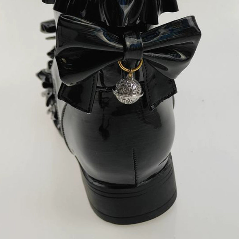 Fairy Godmother~Enthusiastic Ideation~Elegant Lolita Shoes Fleeced Short Martin Boots 32686:409548