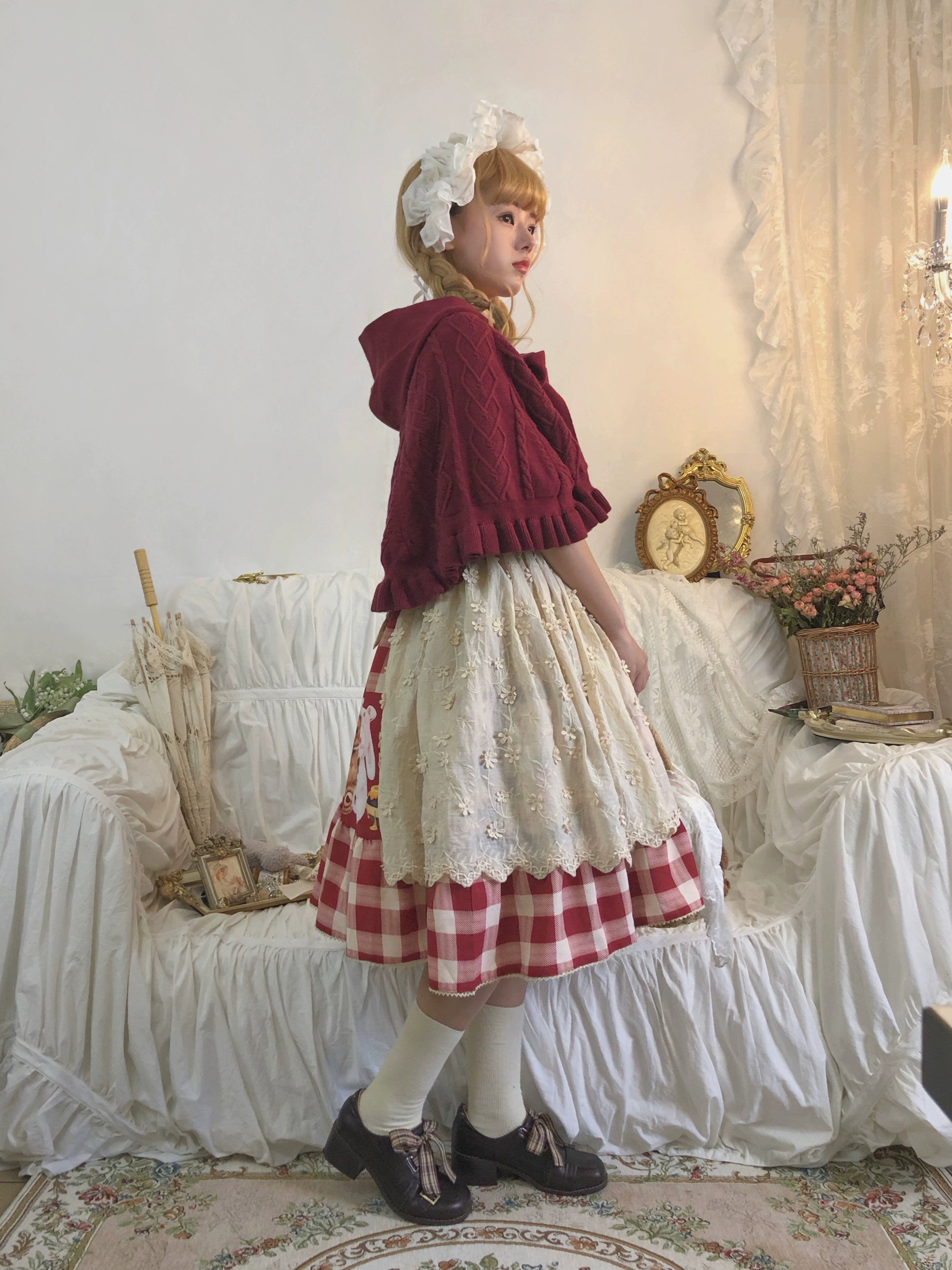 Sara Bell - Little Red Riding Hood - Sweet Lolita Thick Chirstmas Cloak