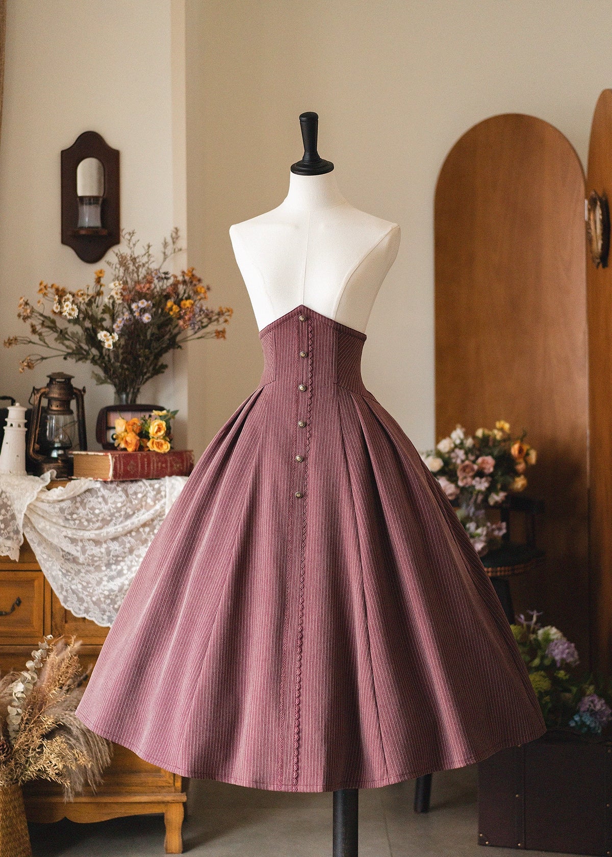 Forest Wardrobe - Forest Stationery - Classic Lolita SK Suit With Shirt And Coat 42087:725953