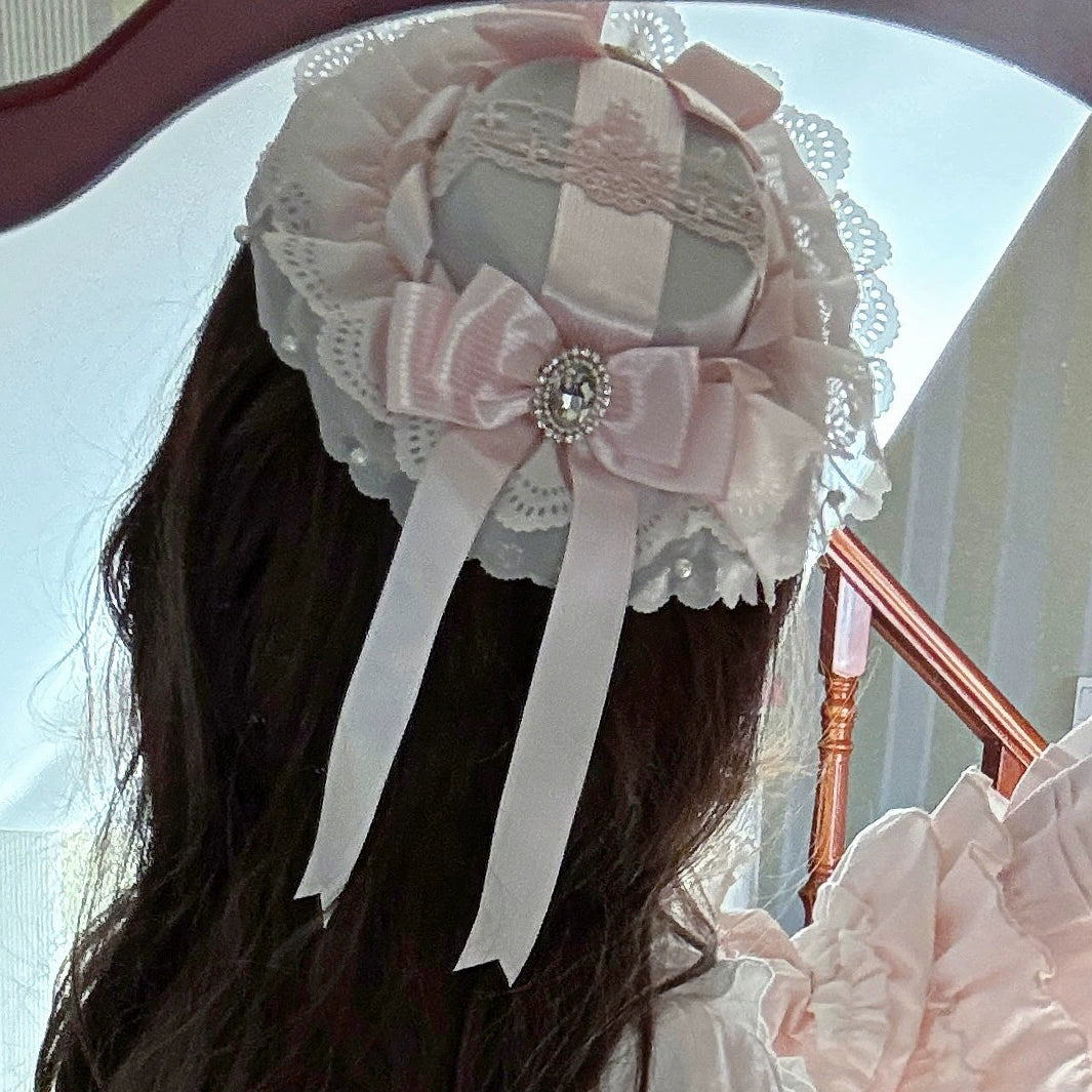 Buling Moon - Solo Puppet - Sweet Lolita OP Dress with Princess Long Sleeves (L M S XL) 42886:756943