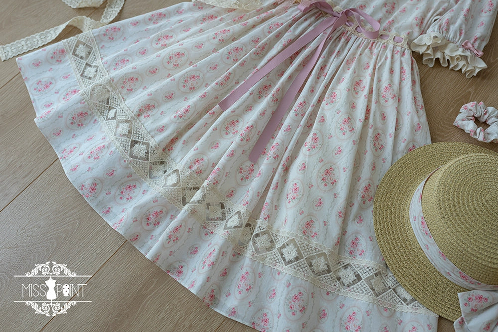 Miss Point~Customized Elegant Lolita OP Dress Cute Daily Girl Short Lolita Dress 35670:519538