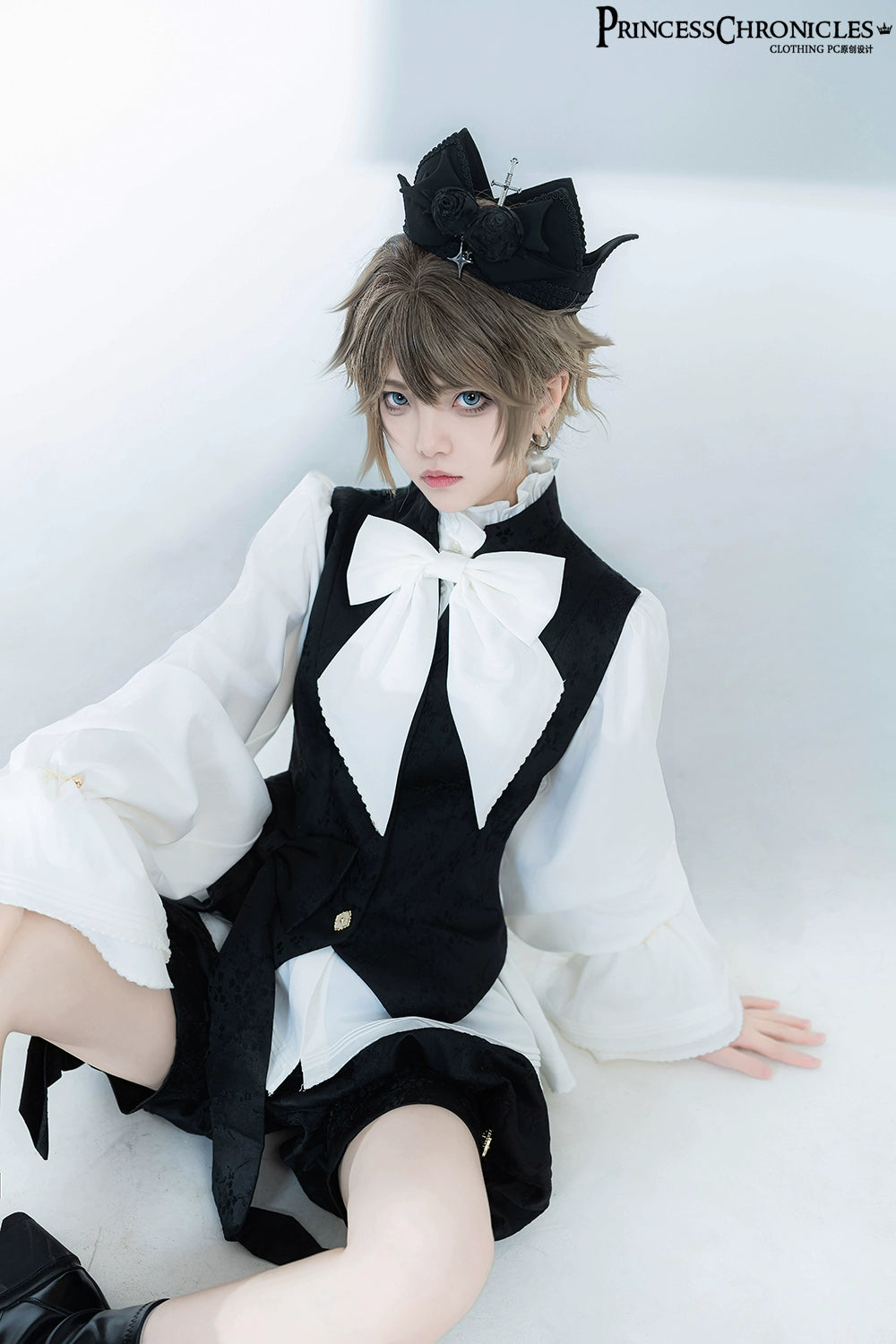 Princess Chronicles - Rabbit Hunt 2.0 - Ouji Lolita Retro Cool Prince Shirt