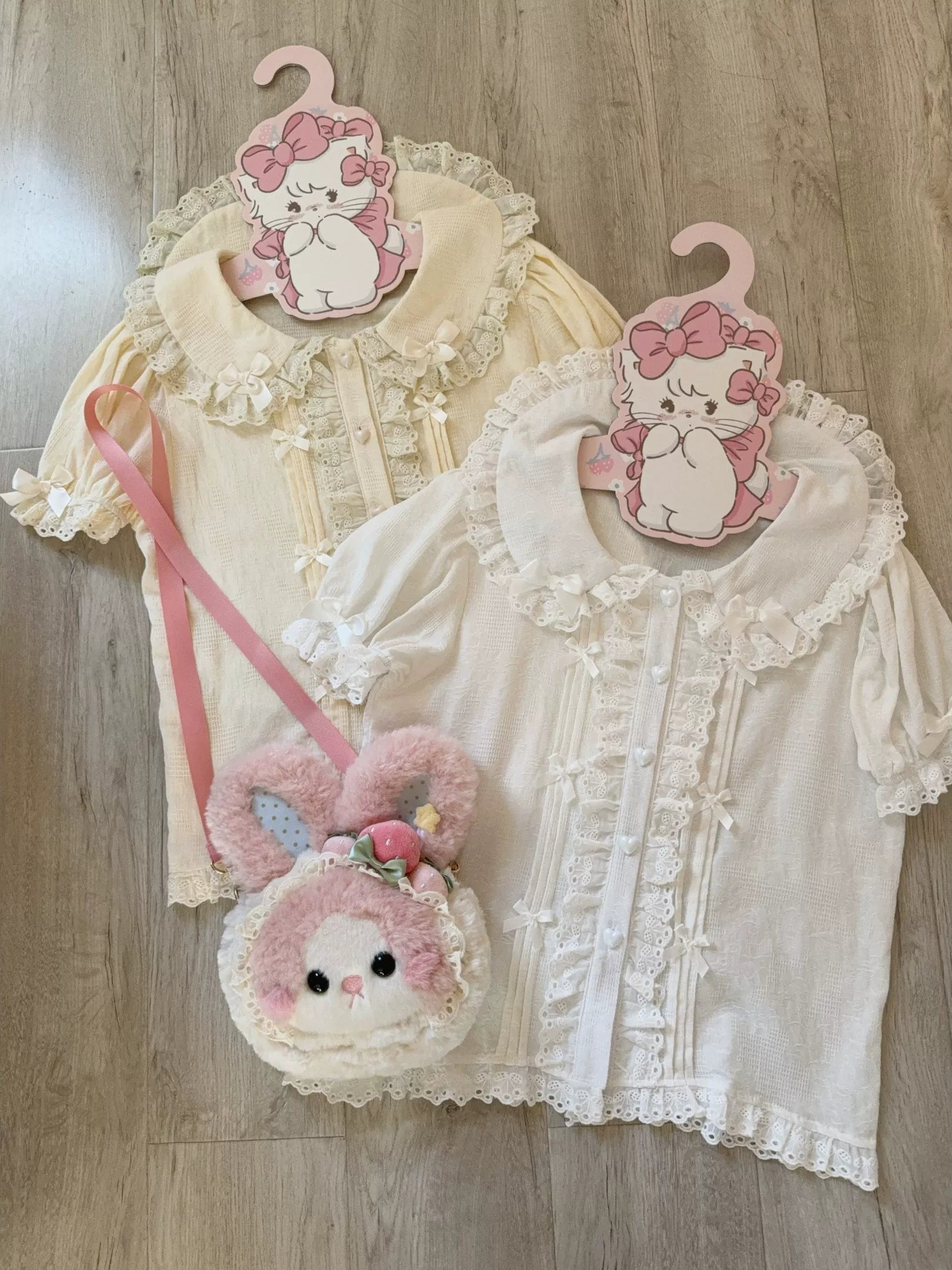 Kawaii Lolita Blouse, Detachable Hime Sleeves