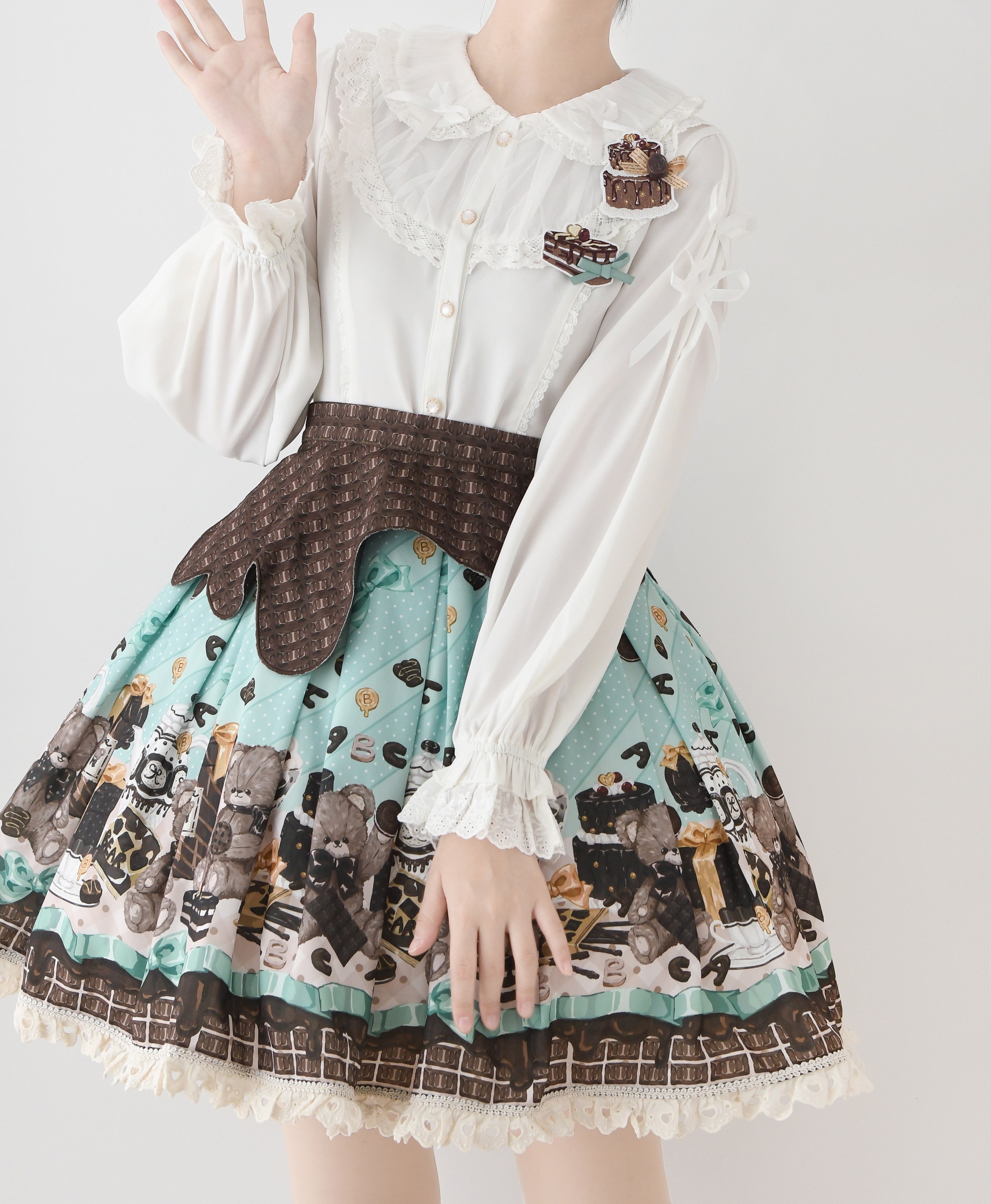 DMFS Lolita - Sweet Lolita Blouse Peter Pan Collar Shirt