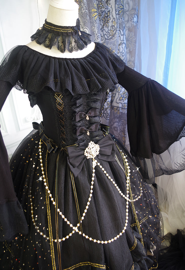 (Buyforme)Fairy Tales~Fate Quartet Bridal Lolita Gothic Accessories Blouse 19864:276090