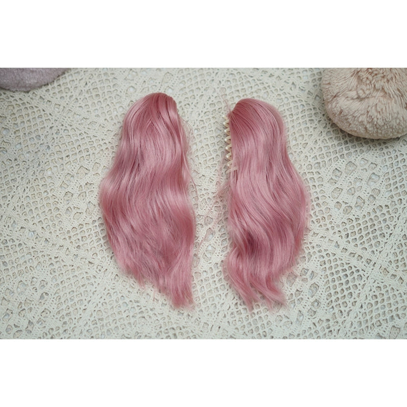 Imperial Tea - Sweet Lolita Long Wigs, Detachable Ponytail Light Pink Ponytails Only