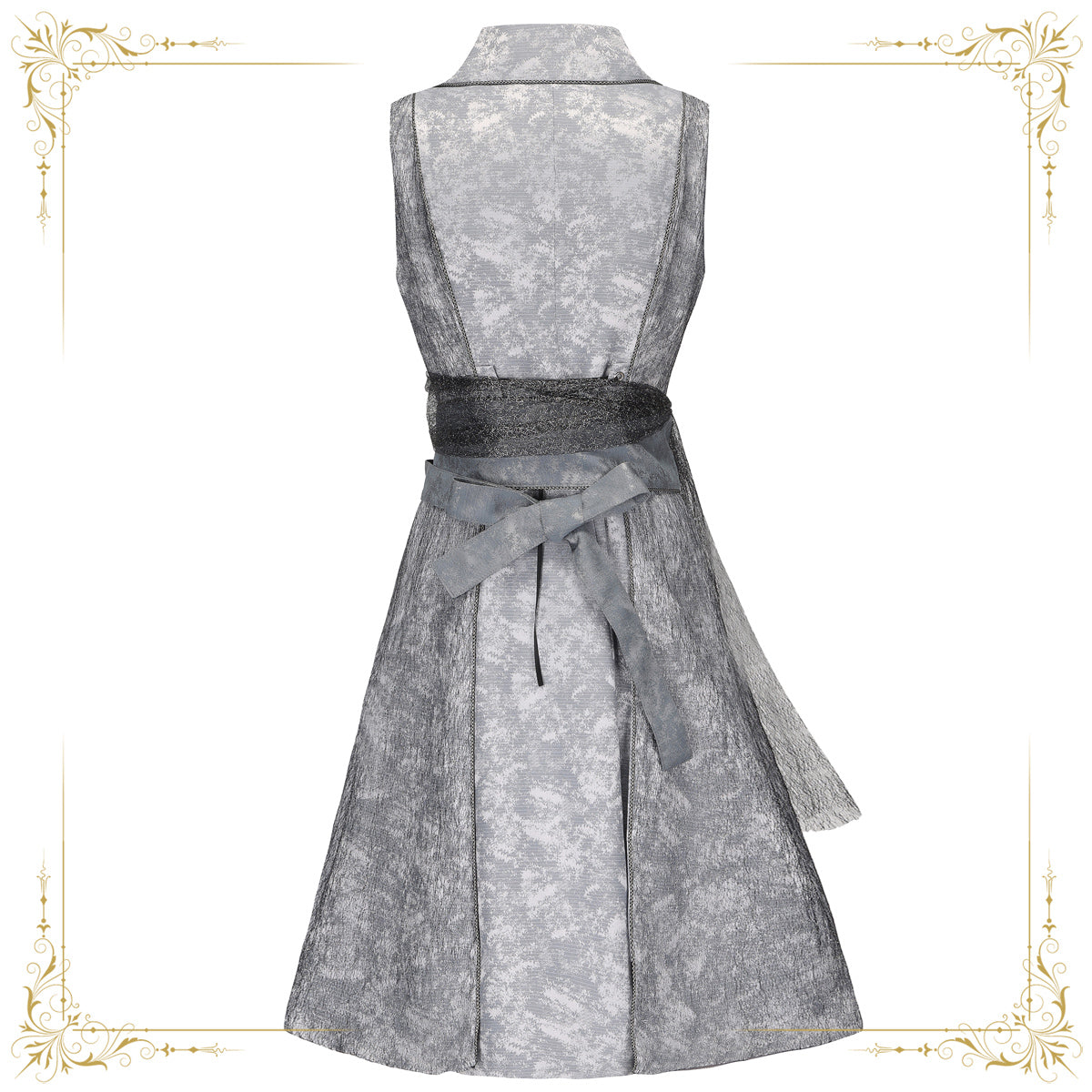 Immortal Thorn~Eternal Treasure Voyage~Sleeveless Ouji Lolita Vest Coat with Rose Embroidery 42744:751717
