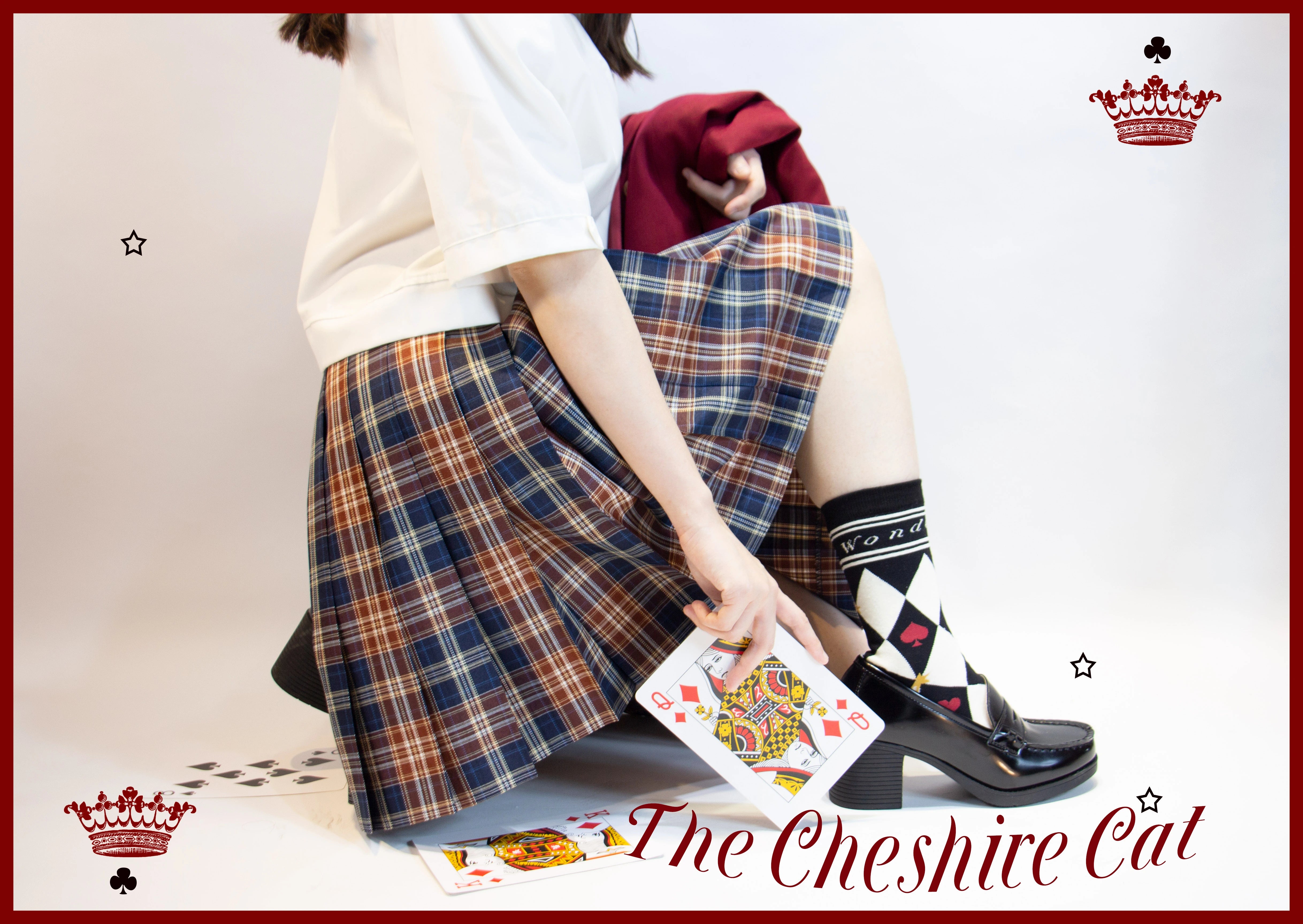 Yukines Box - Daily Lolita Cotton Asymmetric Print Socks