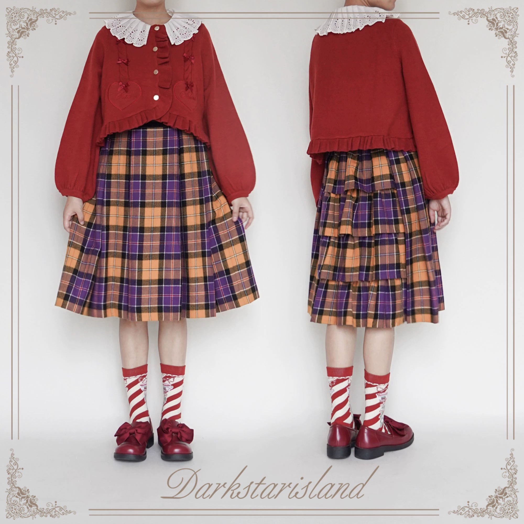 Dark Star Island - Sugar Frost - Sweet Lolita Cardigan Knit Embroidered Sweater