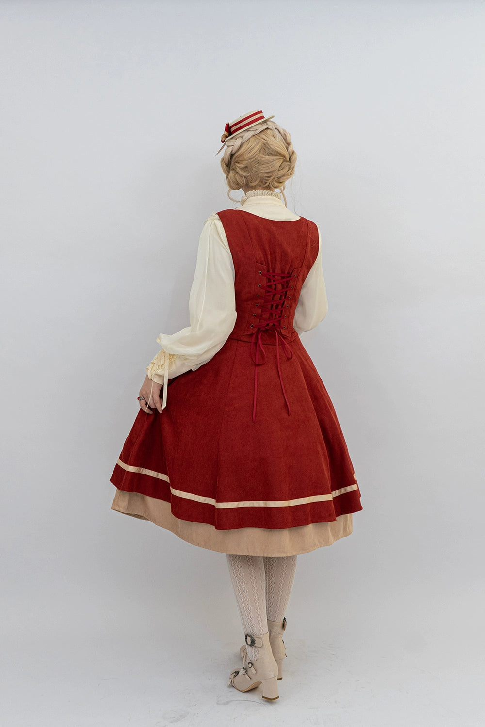 Miss Point~Golden Movement~Elegant Lolita Waistcost Short Vest Customized 32244:381094