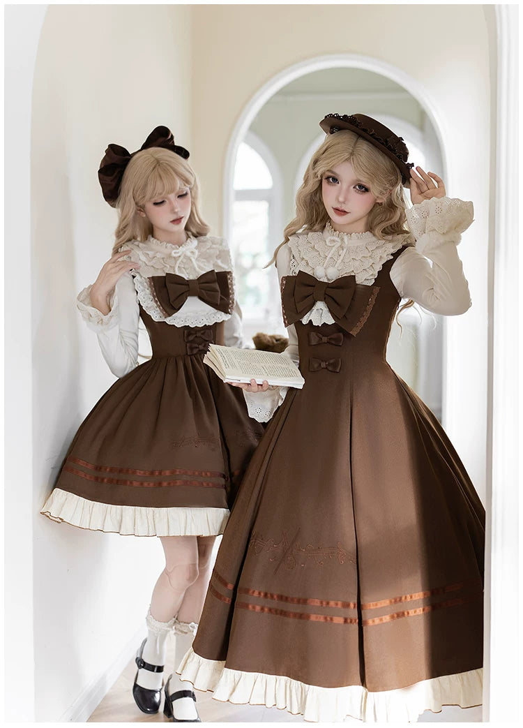 Oak Melody - Classic Lolita JSK, Bust Supporting Dress