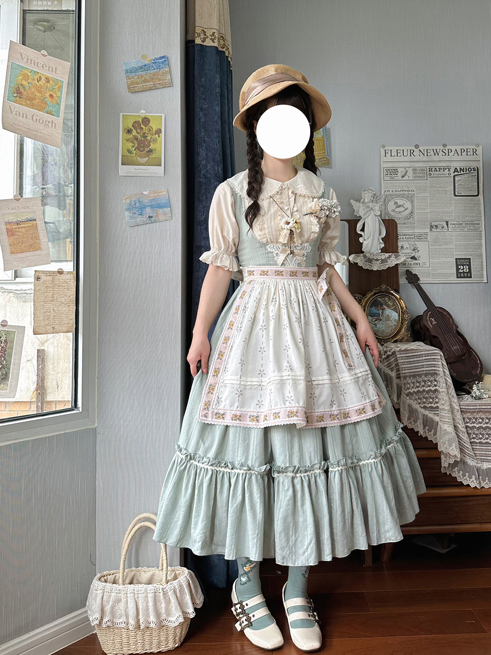 (Buyforme)Miss Point~Happy Summer Elegant Lolita Floral JSK 17940:245918