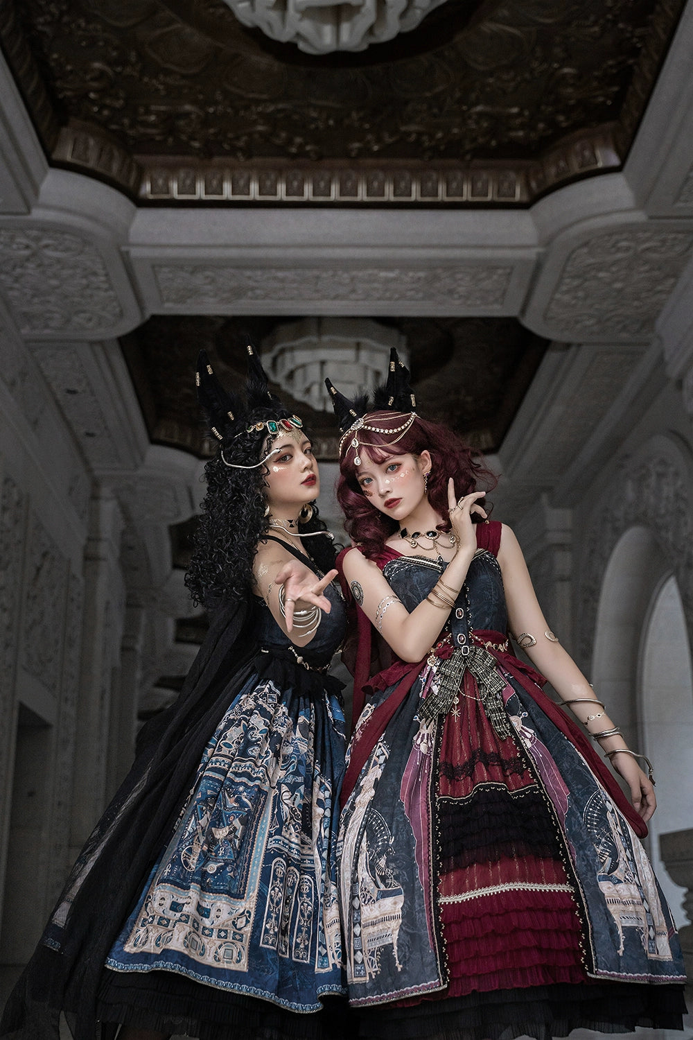 Miss Point~Dusk Best~Egyptian Lolita Dress Set Gorgeous JSK 38348:585792
