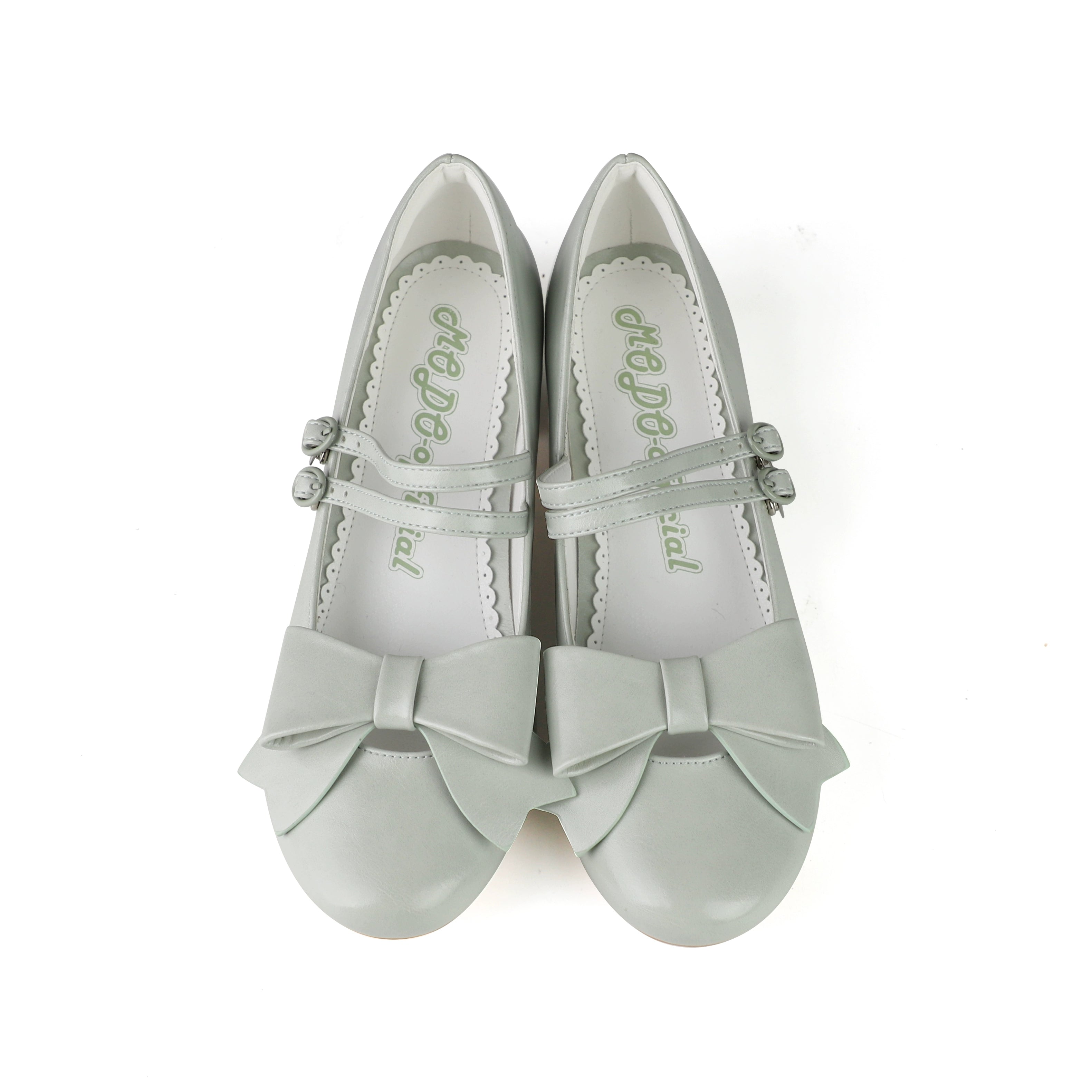 MODO - Apple Candy - Pointed Toe Lolita Shoes, Low Block Heel (34 35 36 37 38 39 40 41) 43744:784795