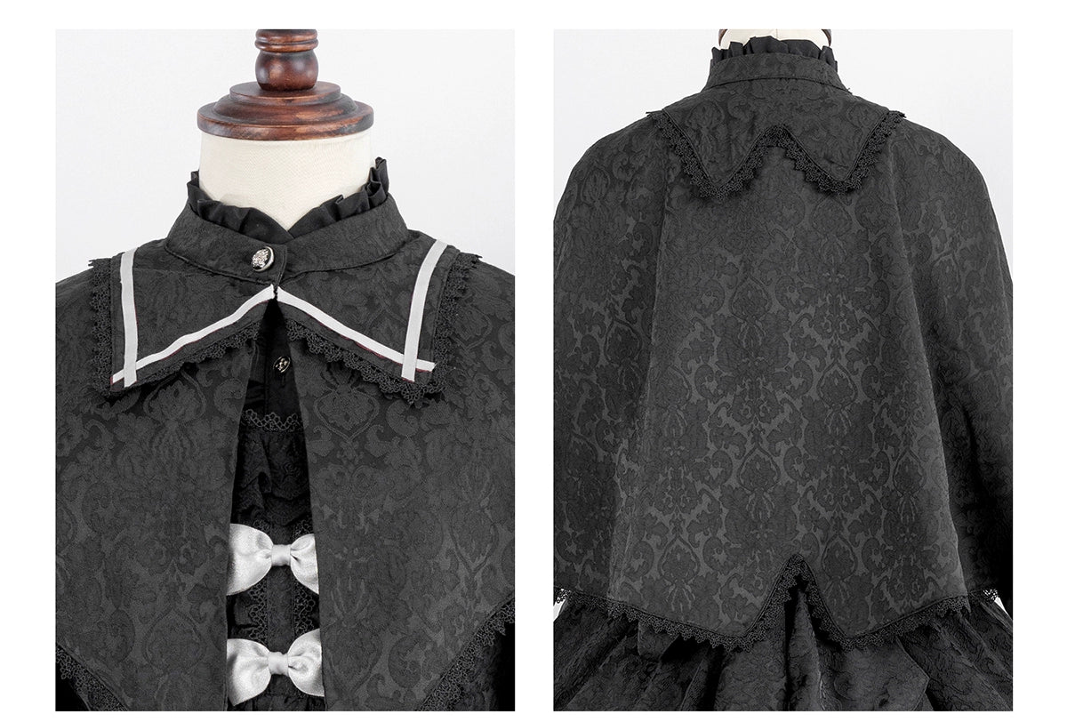 (BFM)Luna Planetarium~Evil Fang~Gothic Lolita JSK Suit Ouji Lolita Shorts Suit 36838:531784