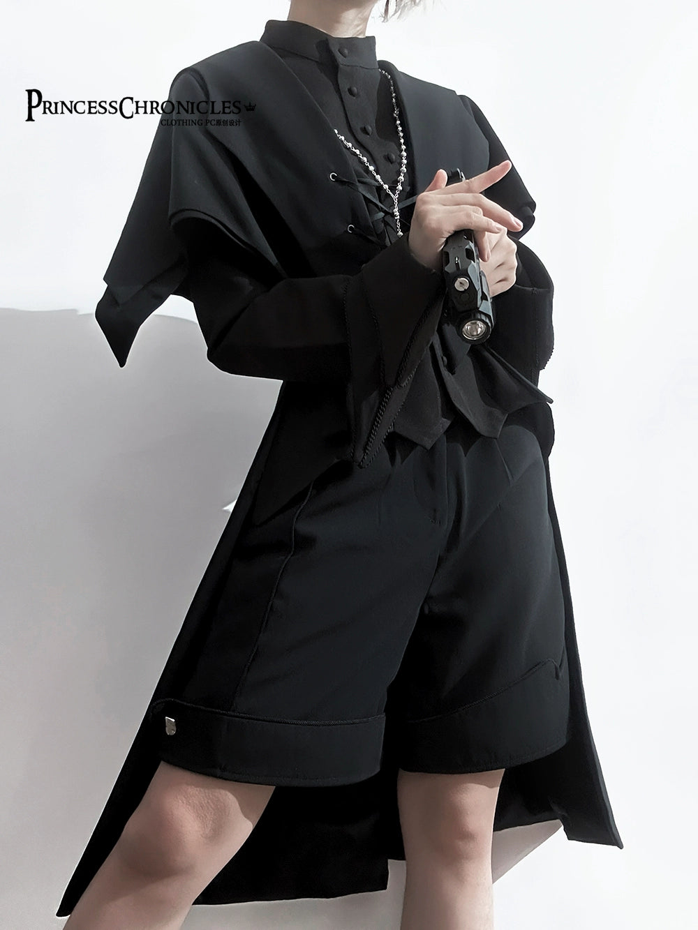 Princess Chronicles - Yan Ye - Ouji Lolita Swallowtail Long Vest