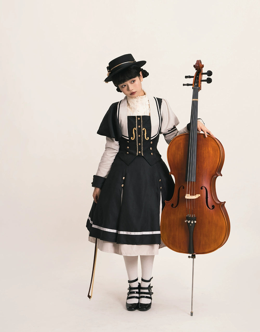 Miss Point - Elegant Lolita Coat - Golden Movement Customized Short Coat