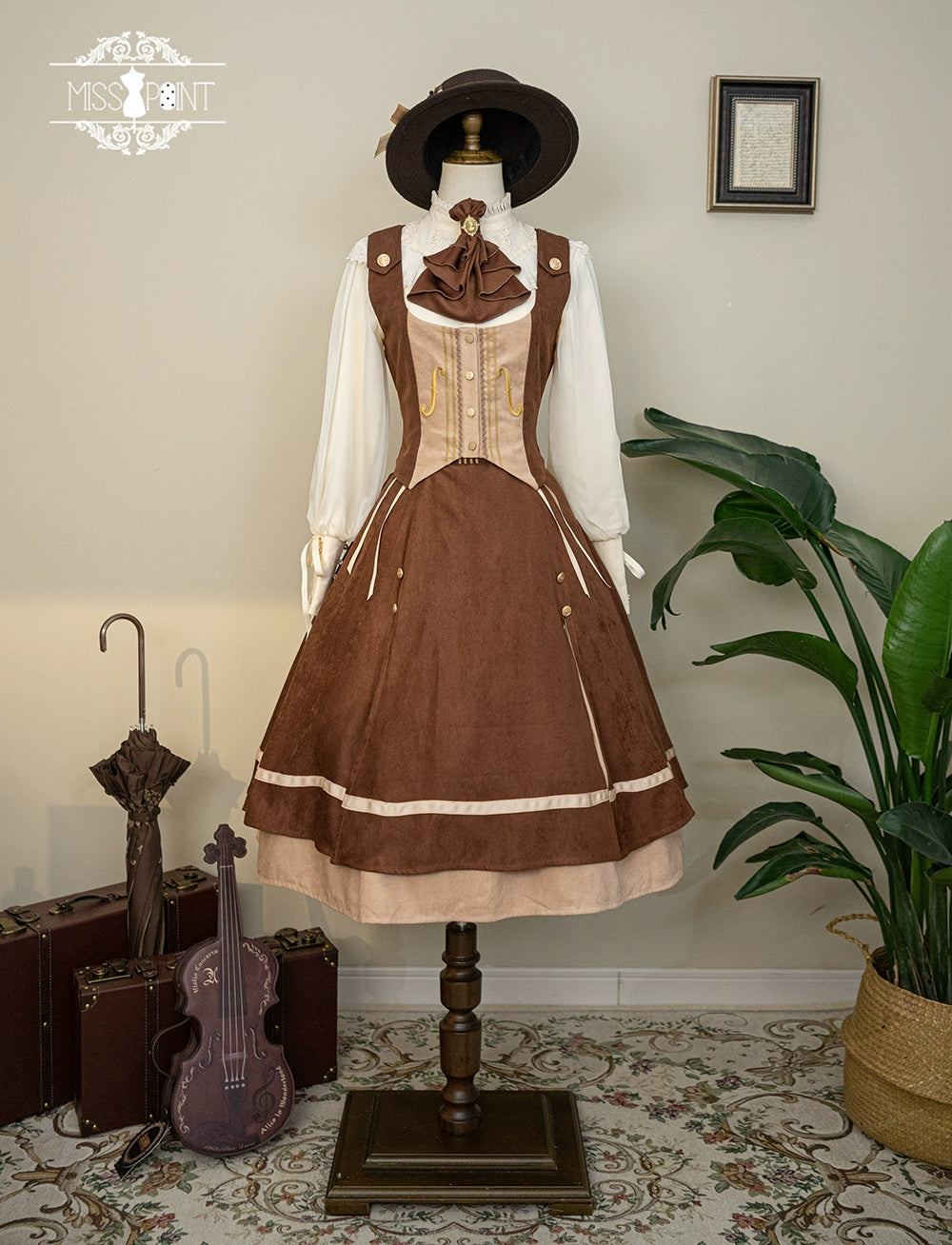 Miss Point~Golden Movement~Elegant Lolita Waistcost Short Vest Customized 32244:381150