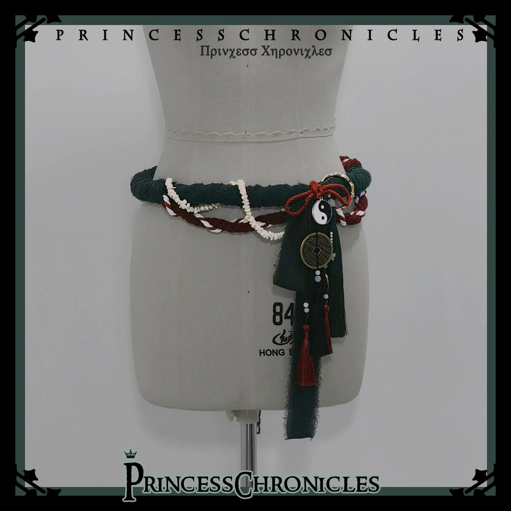 Princess Chronicles - Bamboo Panda - Han Lolita Shirt Full Set Chinese Style Unisex Set (L M S XL XXL) 38172:582562