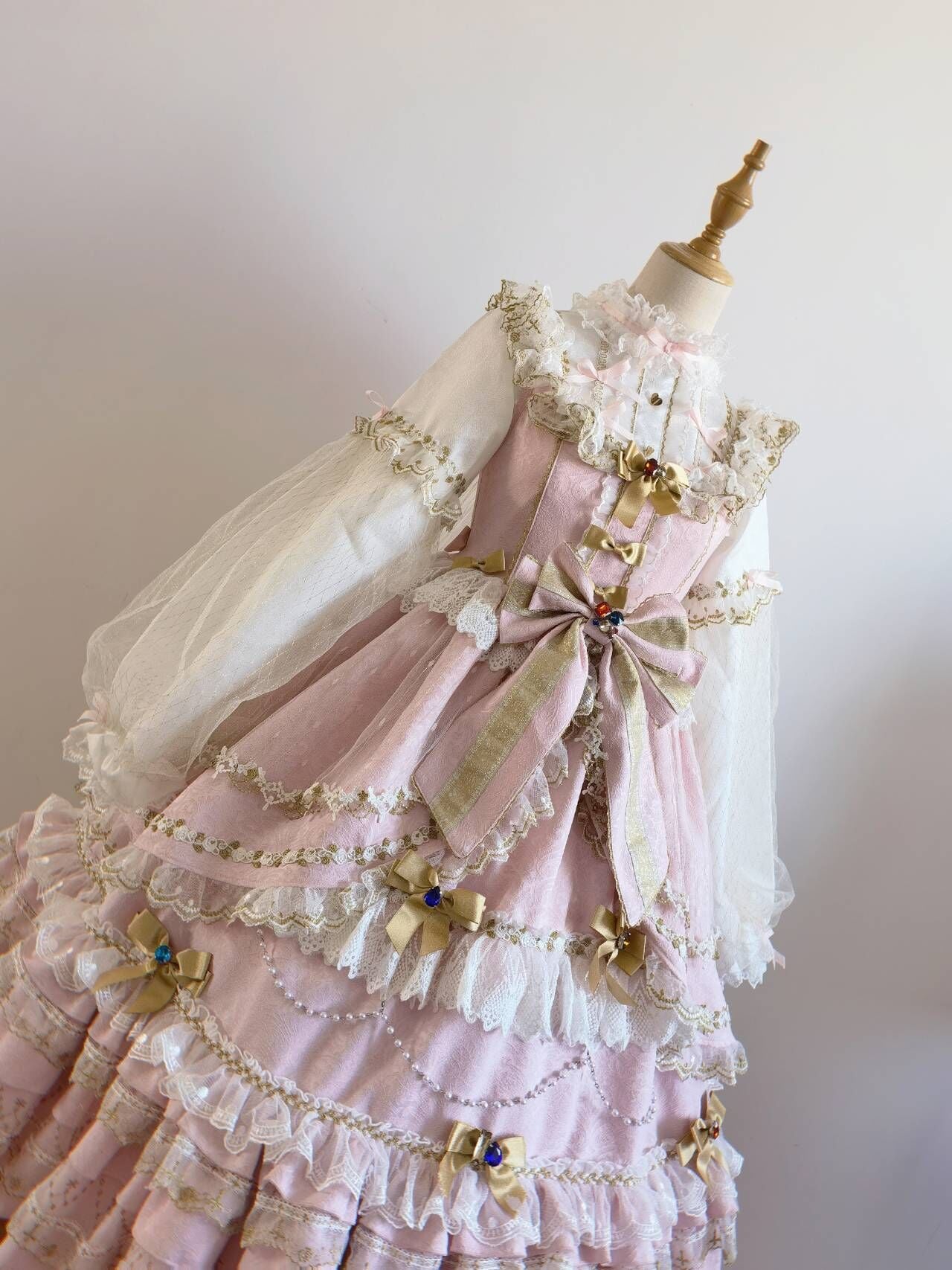 Puppet Night~Elegant Lolita Flounce Hemline Princess Dress Multicolors 19178:270362
