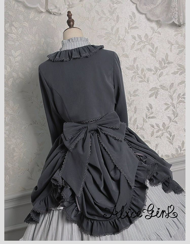 Alice Girl - Duke of Victoria - Classic Lolita SK & Overskirt Set 44092:794940