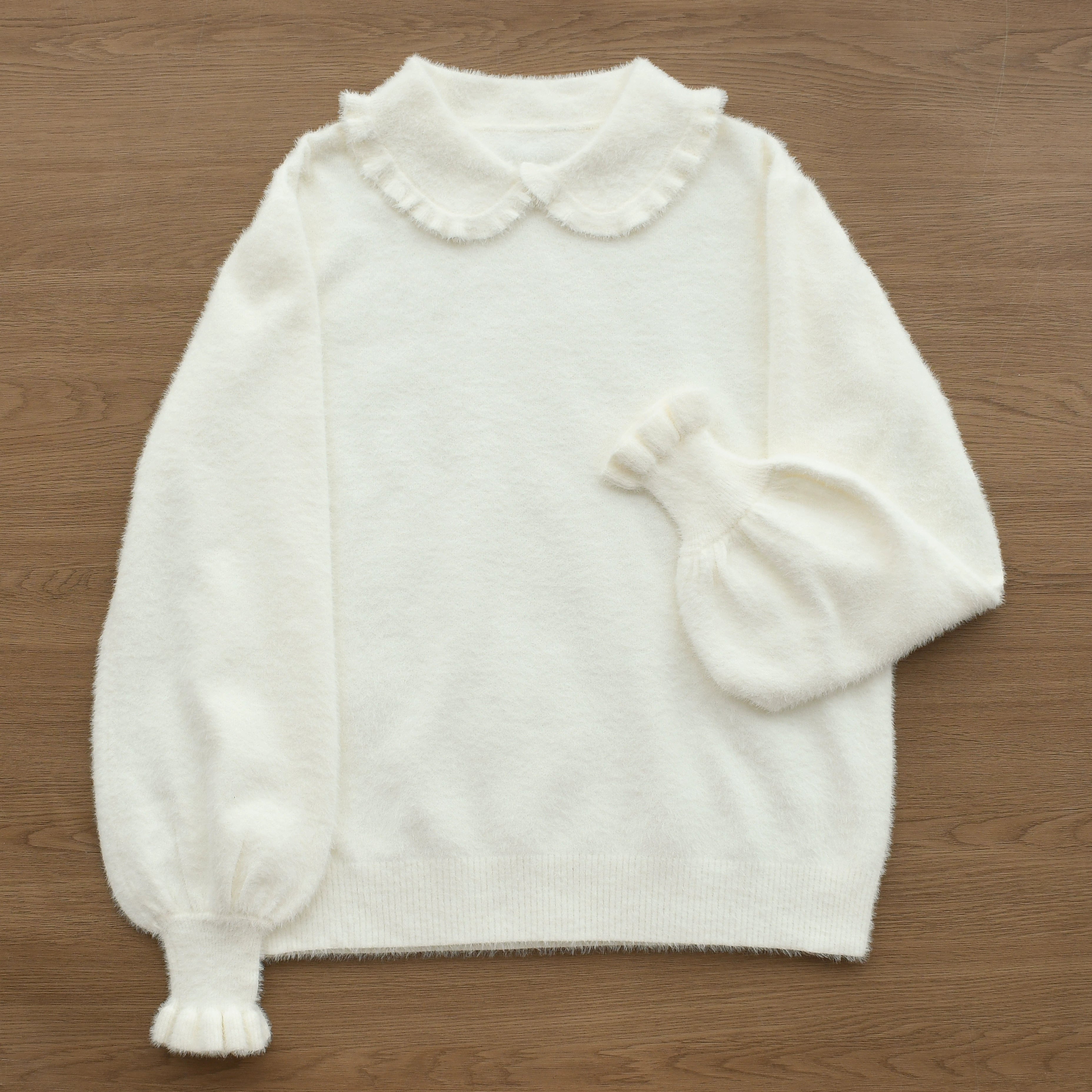 MIST~Kawai Lolita War Turtleneck Knitwear (L M S) 9924:619742
