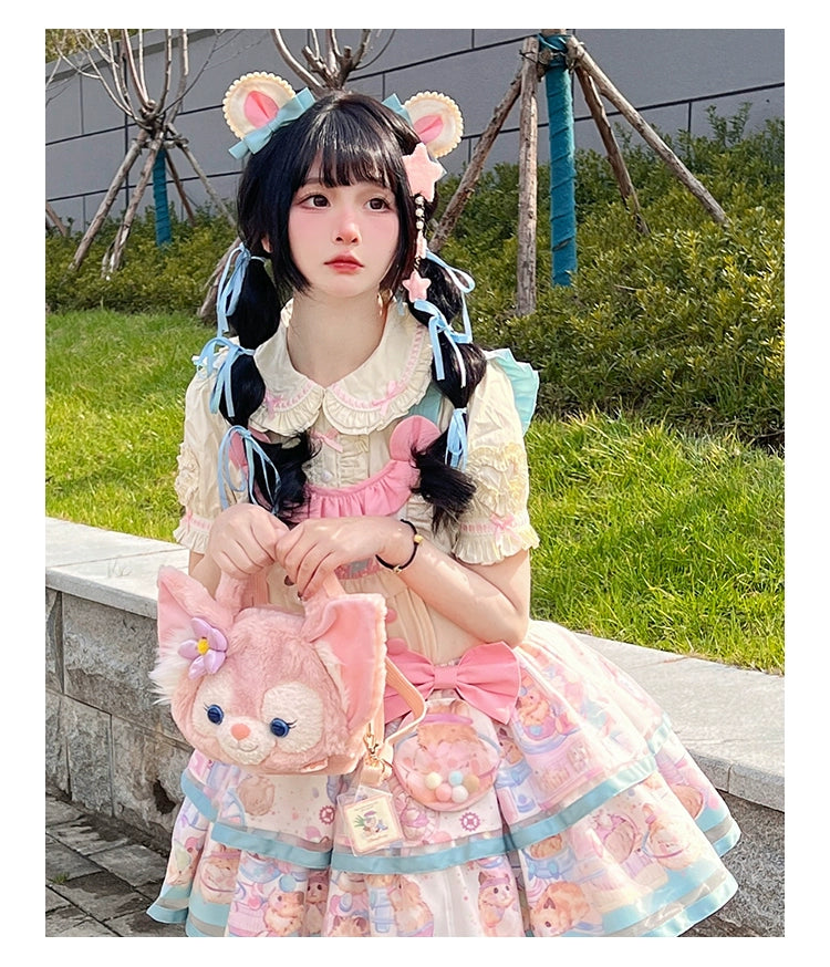 Mewroco - Little Frosty - Kawaii Lolita Summer Blouse Multicolors