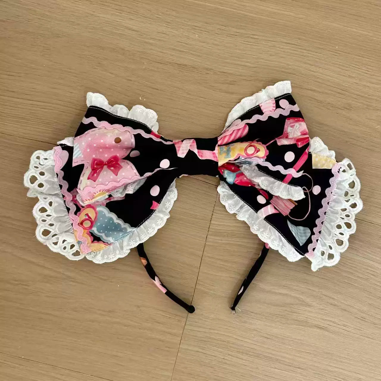 Little Bunny Tag - Sweet Lolita Bunny Printed OP & Salopette, Detachable Apron 45718:859516