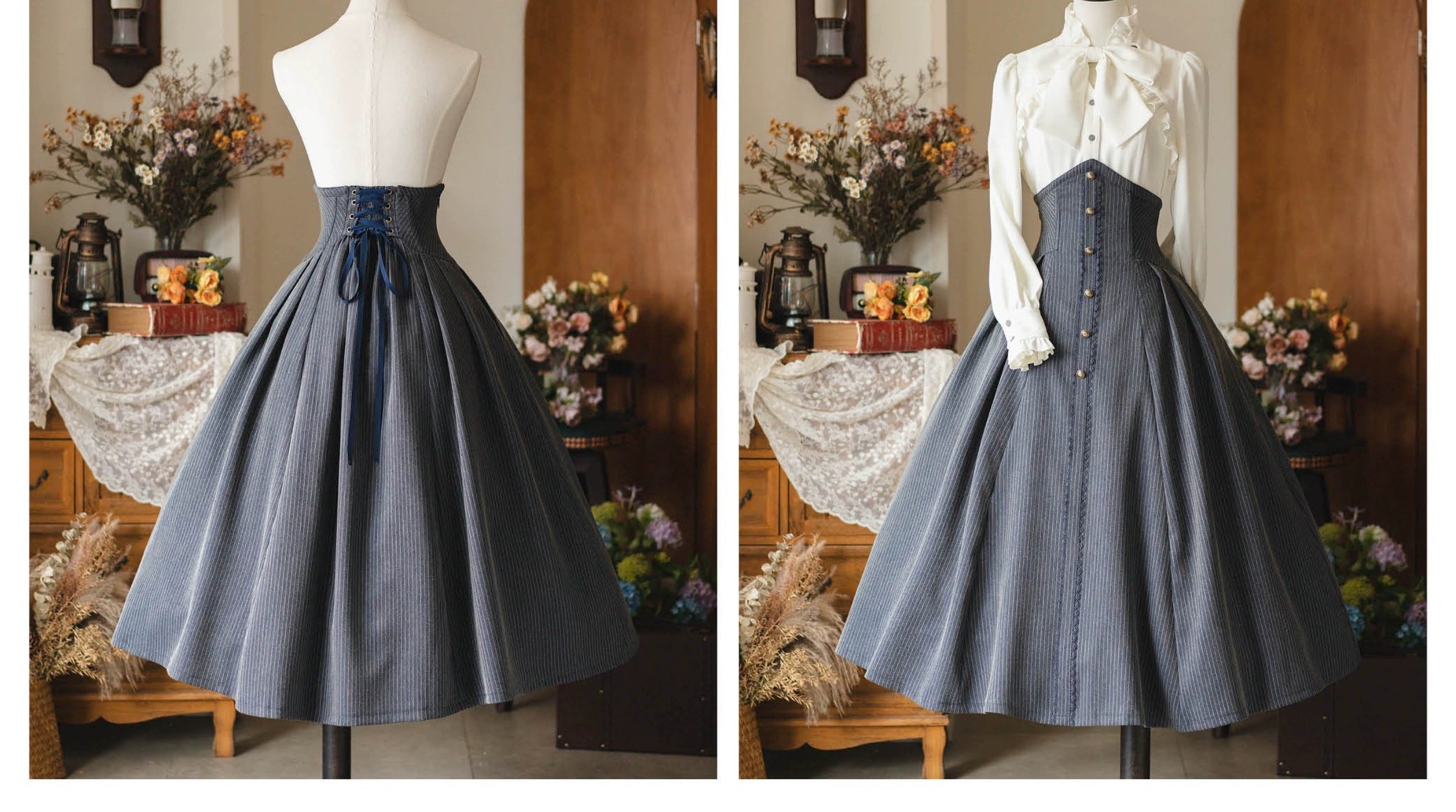Forest Wardrobe - Forest Stationery - Classic Lolita SK Suit With Shirt And Coat 42087:725967
