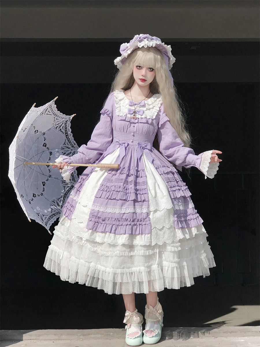 Lolita Adjustable Length Underskirt with Tulle Layers