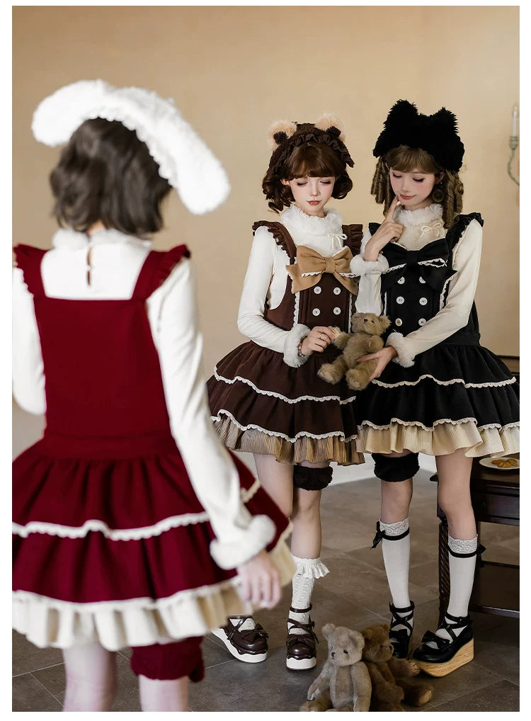 Snowlight of Tokamachi - Kawaii Lolita JSK, Animal Ear Headband 44363:806304