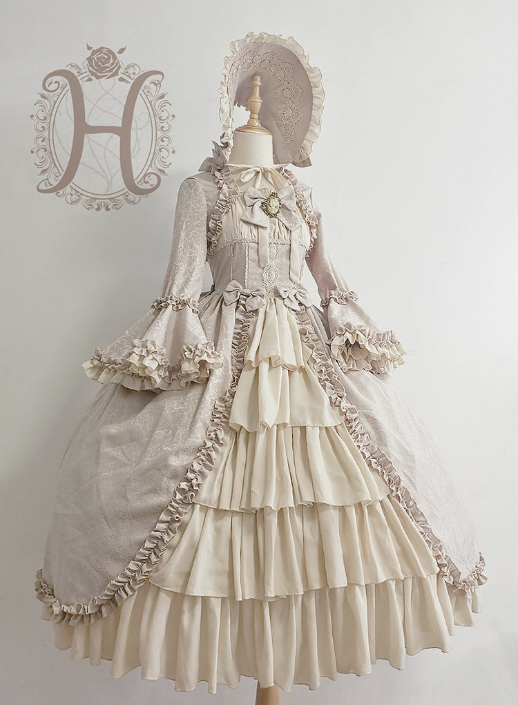 Henrietta - Victoria Doll - Vintage Lolita Dress Multicolor