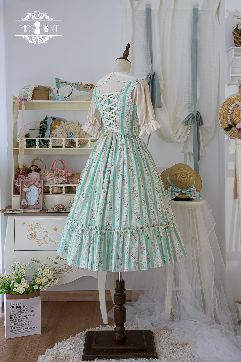 (Buyforme)Miss Point~Happy Summer Elegant Lolita Floral JSK 17940:246072