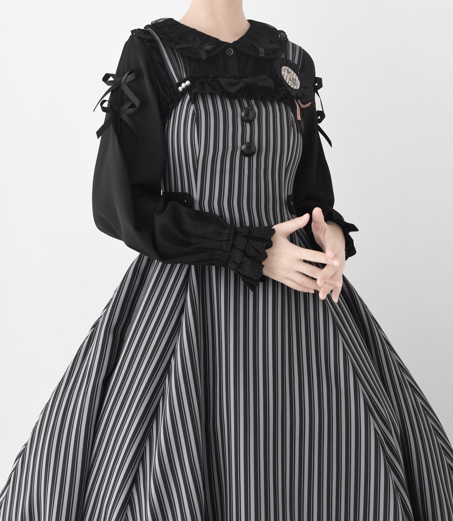 DMFS Lolita~Sweet Lolita Blouse Peter Pan Collar Shirt 40828:677590