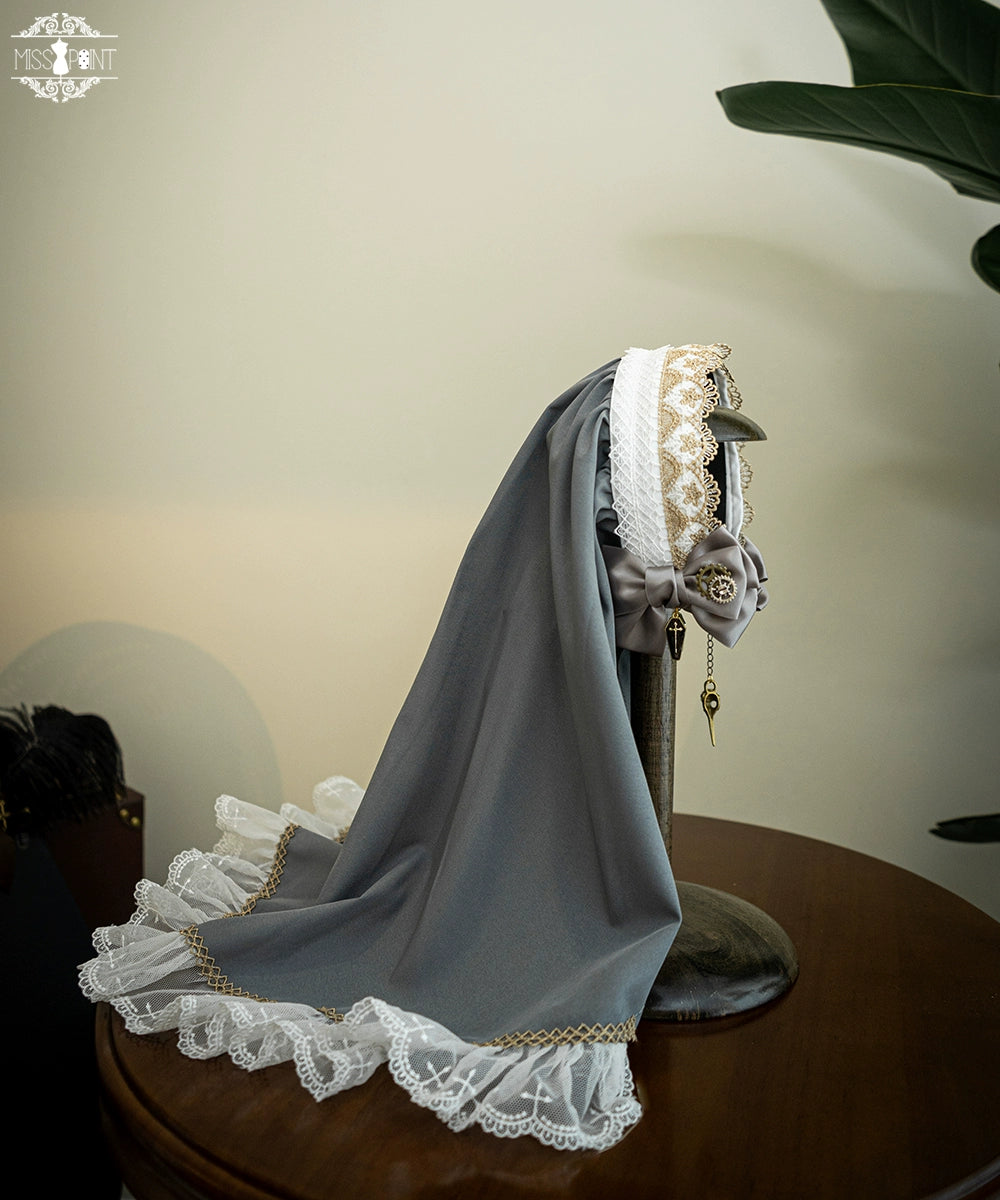 (BFM)Miss Point~Demon Hunter's Diary~Lolita Accessories Hat KC Necklace Brooch Waistband 33510:426904