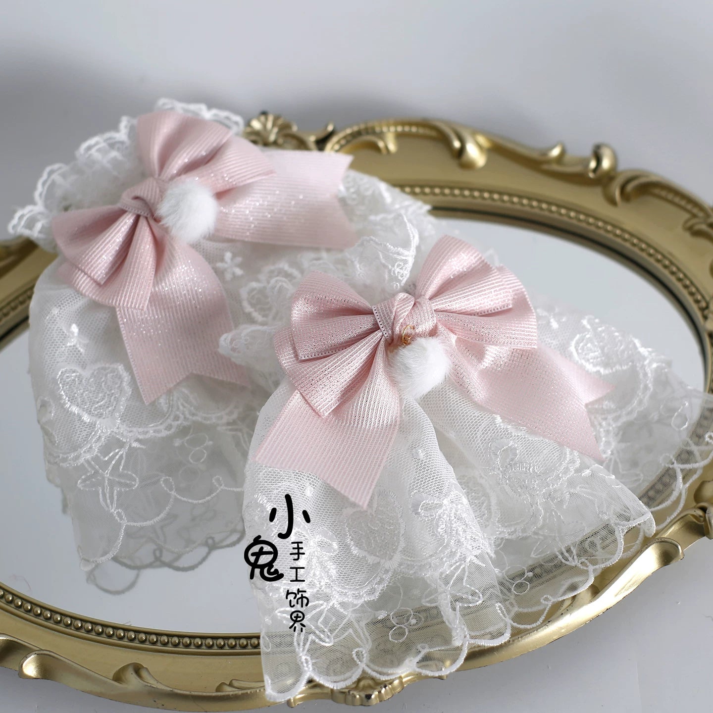 Sweet Lolita Headdress, Lace Accessories A Pair of Cuffs