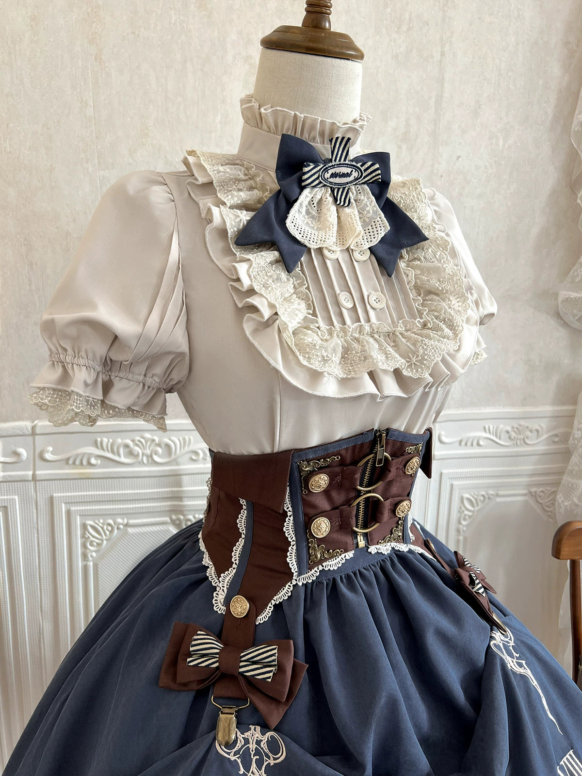 Cornfield Lolita - Gilded Pointer - Elegant Classic Lolita Skirt Suit Punk Lolita Style