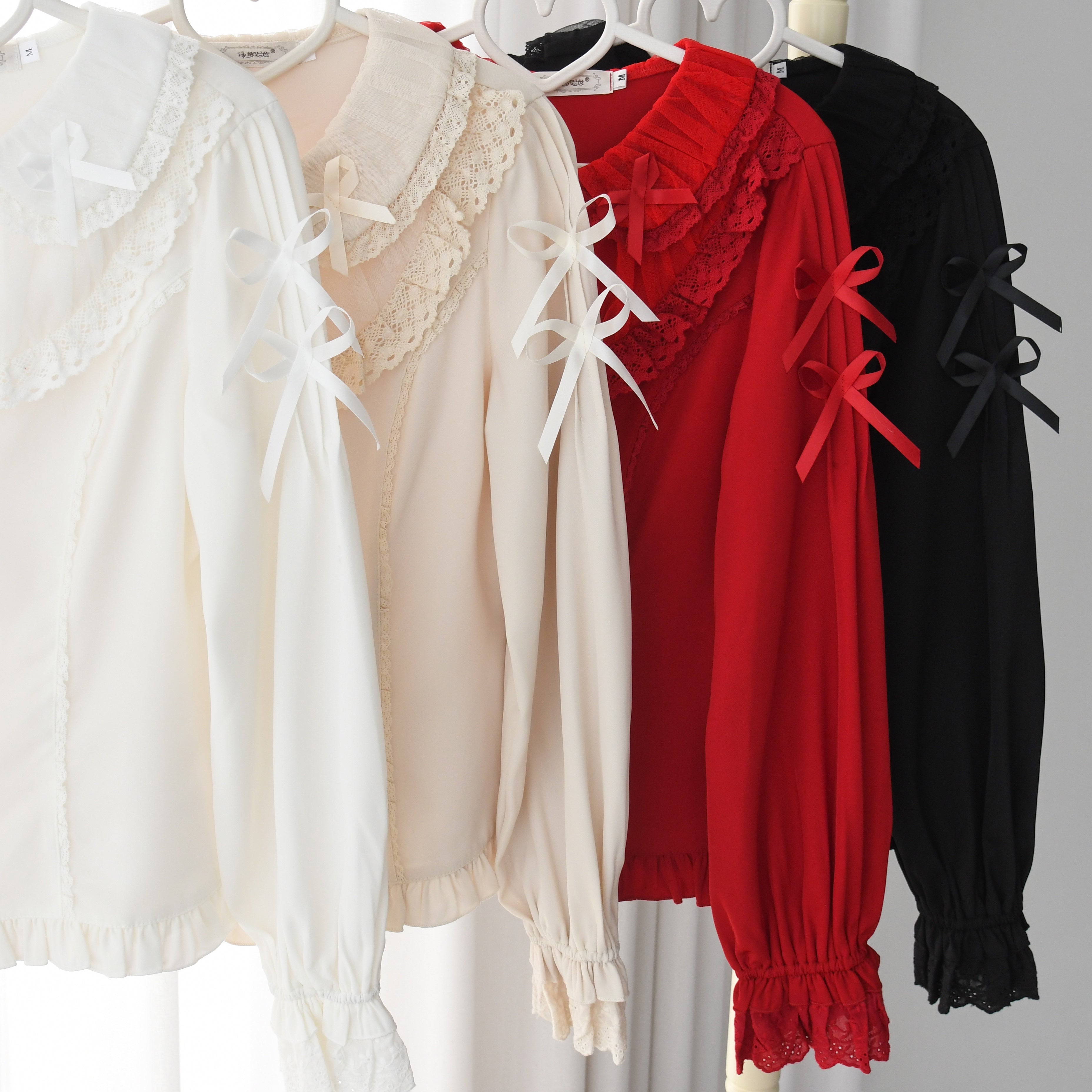 DMFS Lolita~Sweet Lolita Blouse Peter Pan Collar Shirt 40828:677540