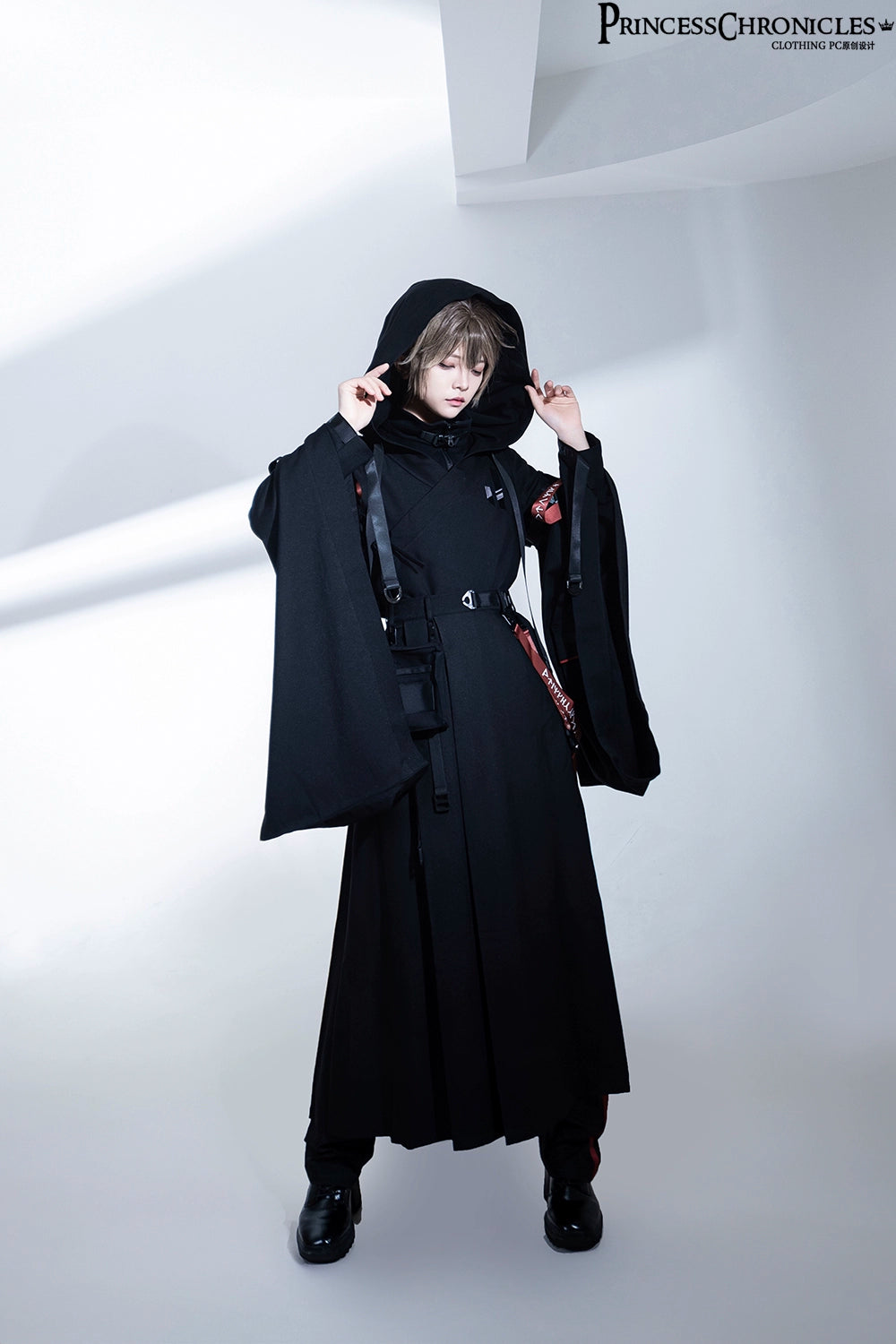 Princess Chronicles - Nameless Blade - Waste Soil Ouji Lolita Black Skirt