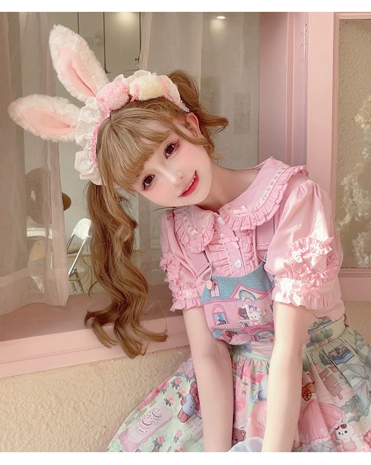 Mewroco - Little Frosty - Kawaii Lolita Summer Blouse Multicolors
