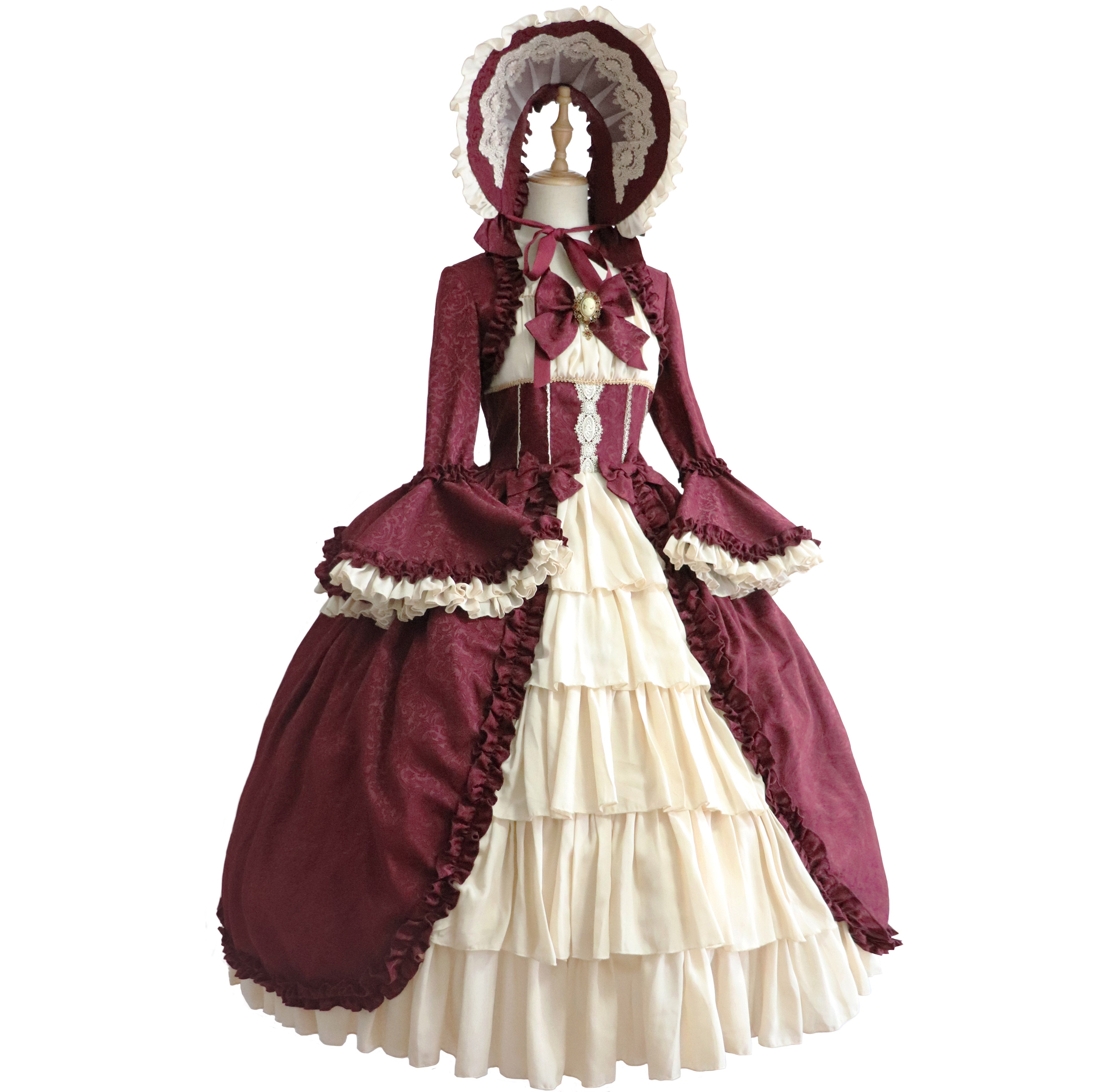 Henrietta - Victoria Doll - Vintage Lolita Dress Multicolor