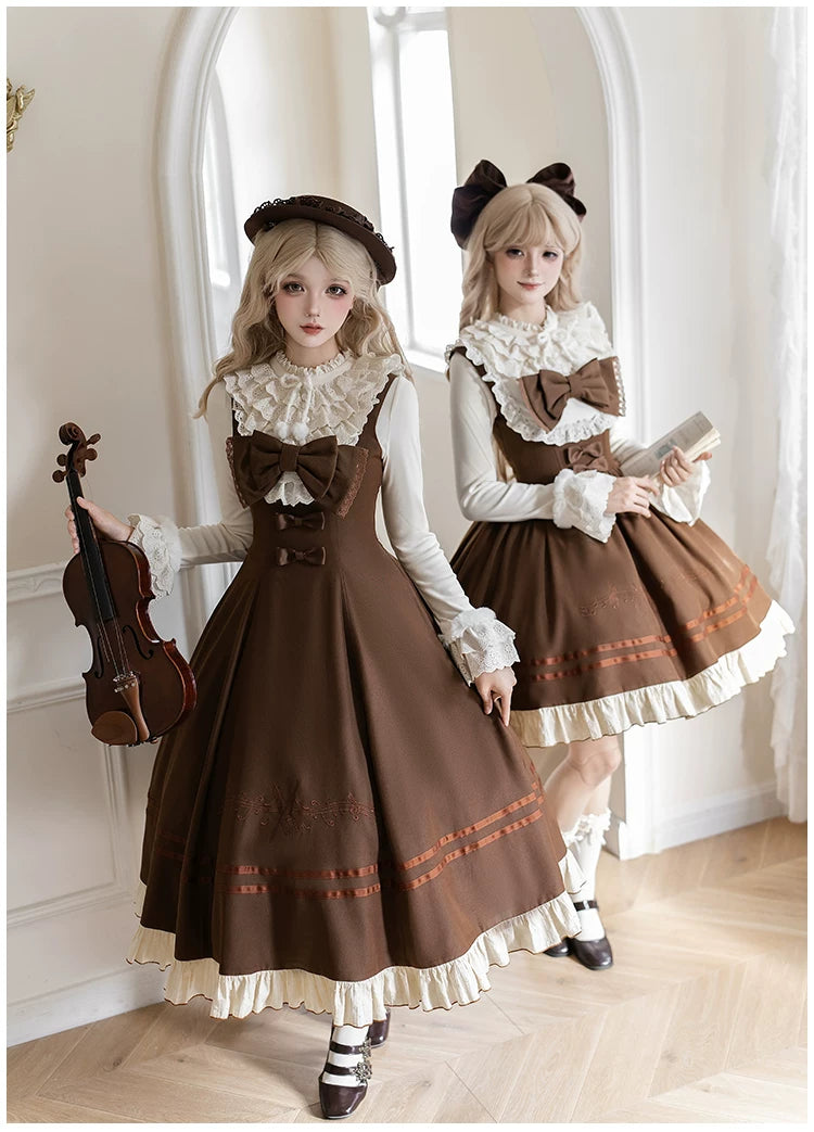Oak Melody - Classic Lolita JSK, Bust Supporting Dress