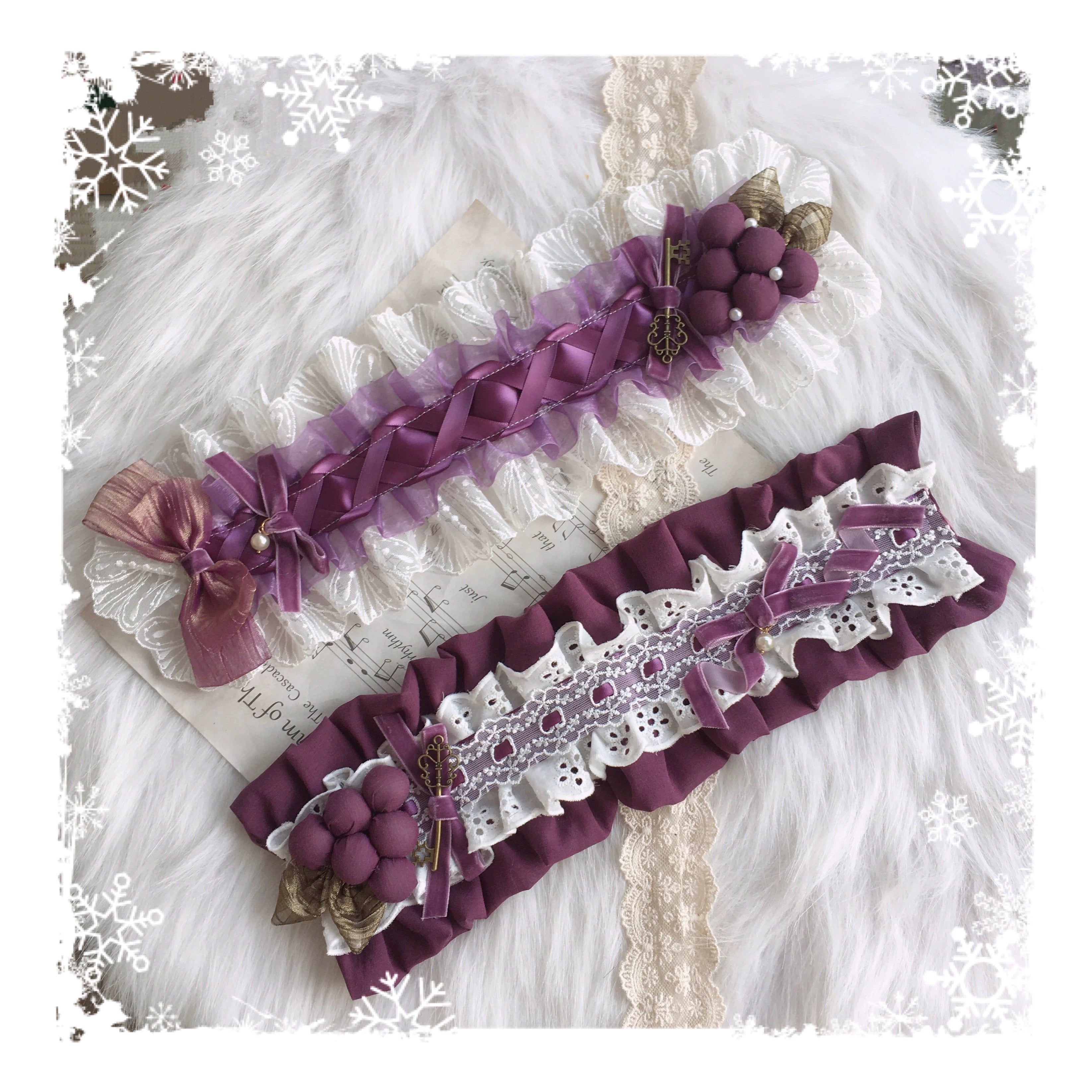 (Buyforme)Chestnut Lolita~Louvre Vineyard Accessory Hairband Retro Lolita KC 28850:323004