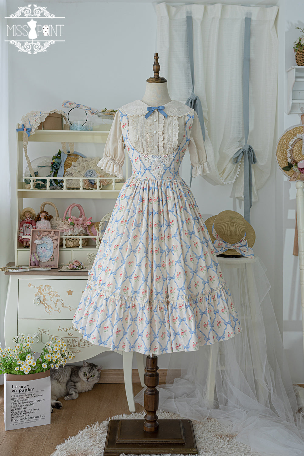 (Buyforme)Miss Point~Happy Summer Elegant Lolita Floral JSK 17940:246044