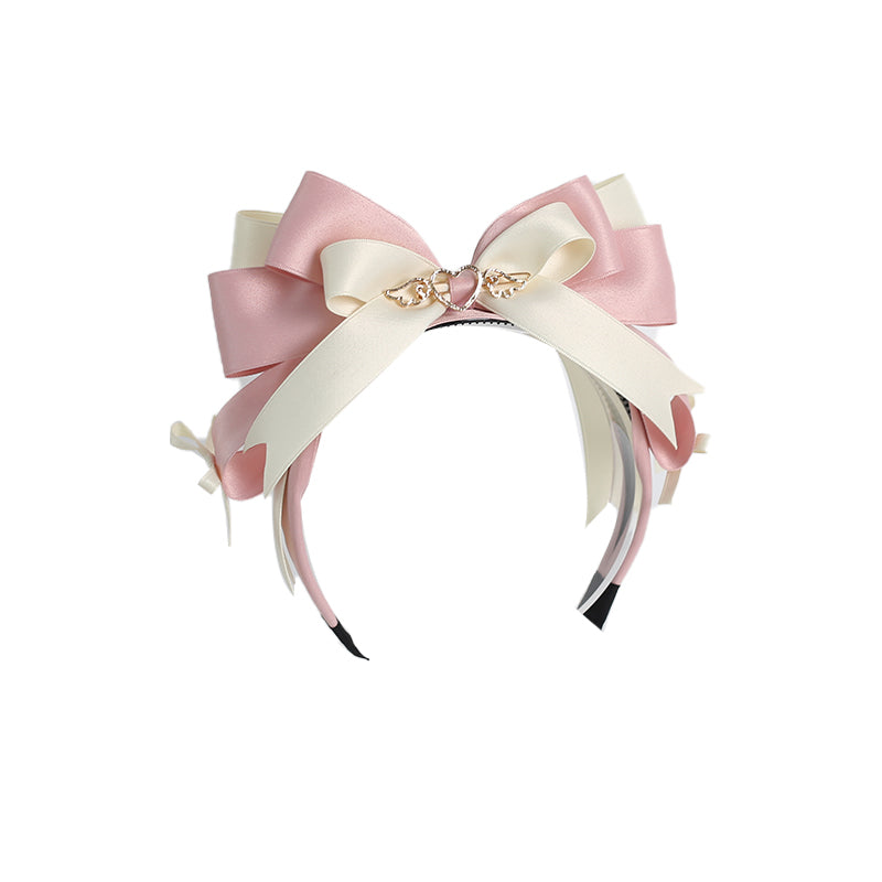 Xiaogui - Macarons Bear - Kawaii Lolita Bow Headbands and Hair Clips