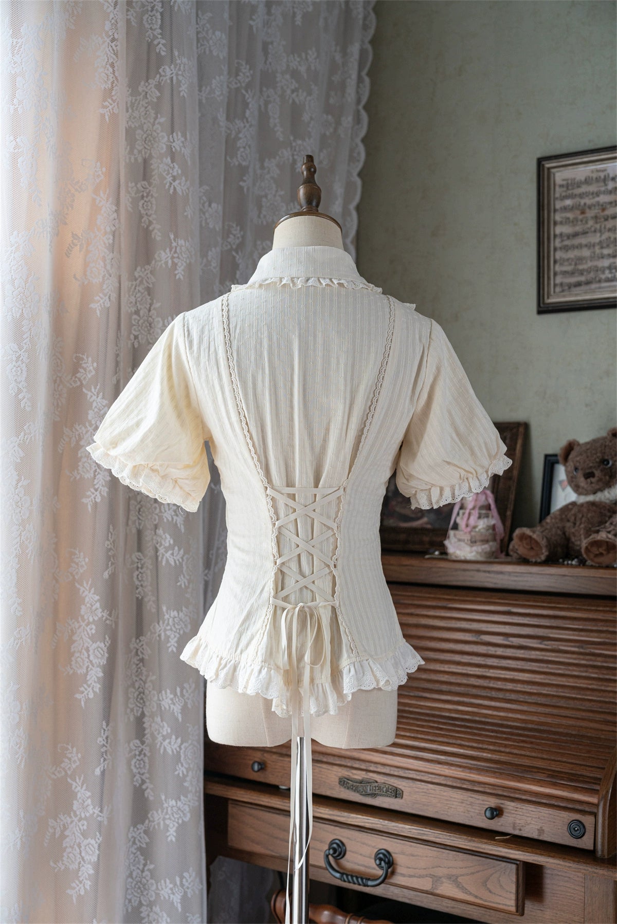 Uncle's Workshop - Secret Key - Classic Lolita Dress Suit, Key Print 43925:791032