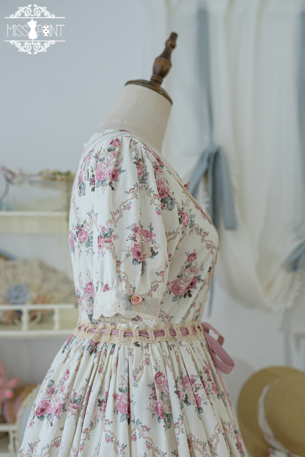 (Buyforme)Miss Point~Happy Summer Elegant Lolita Floral OP Dress